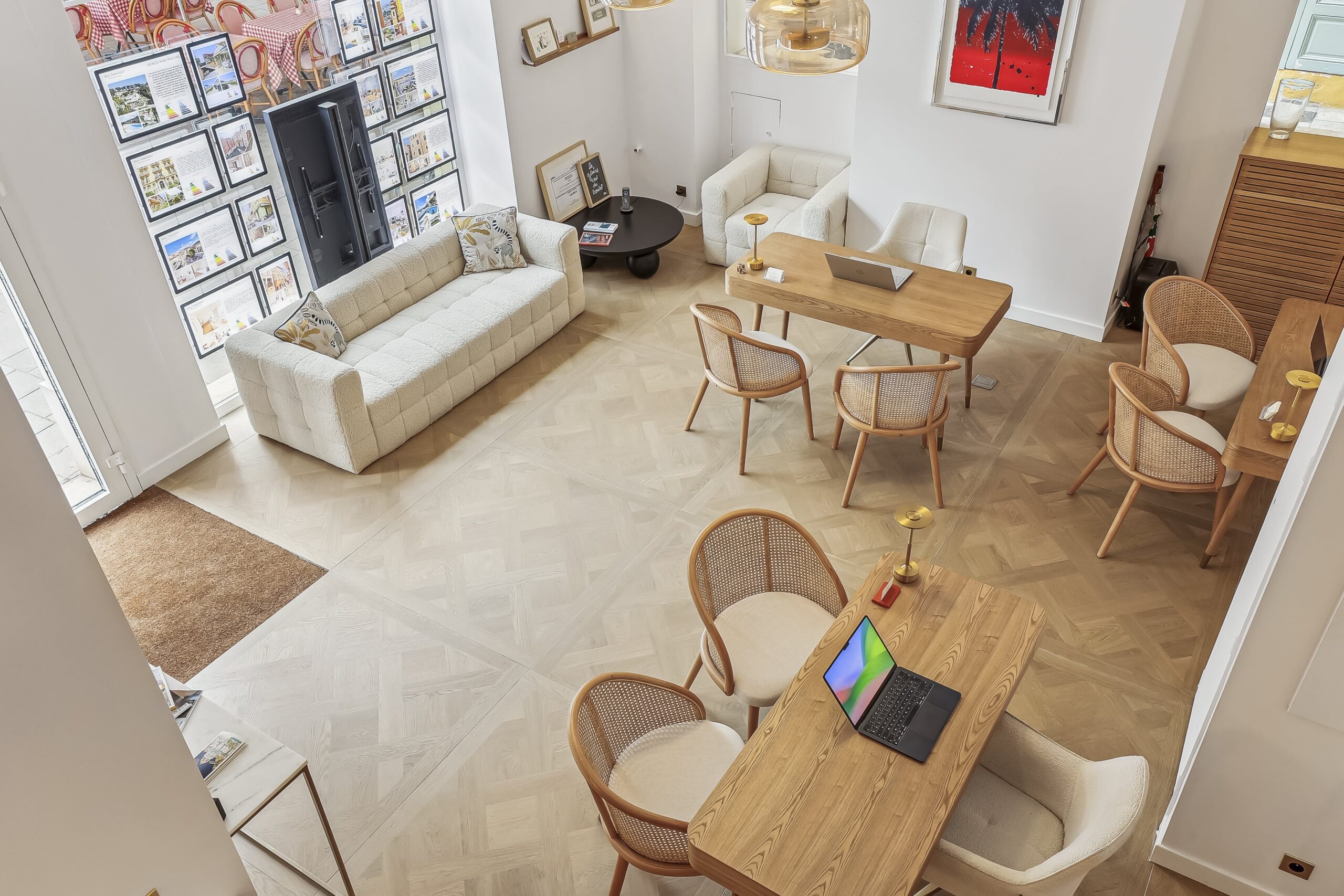 Vue de l'agence Ross Immobilier à Nice