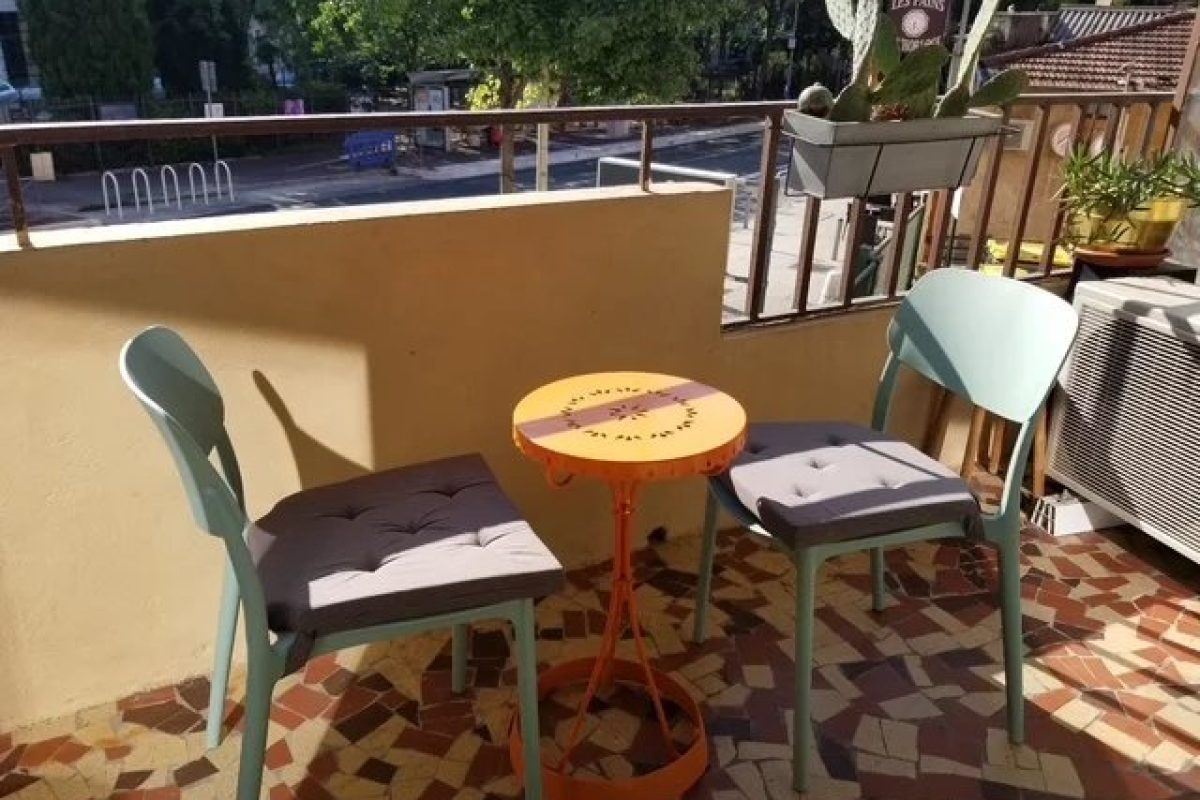 CESSOLE / 2 PIÈCES / BALCON-VUE DÉGAGÉE